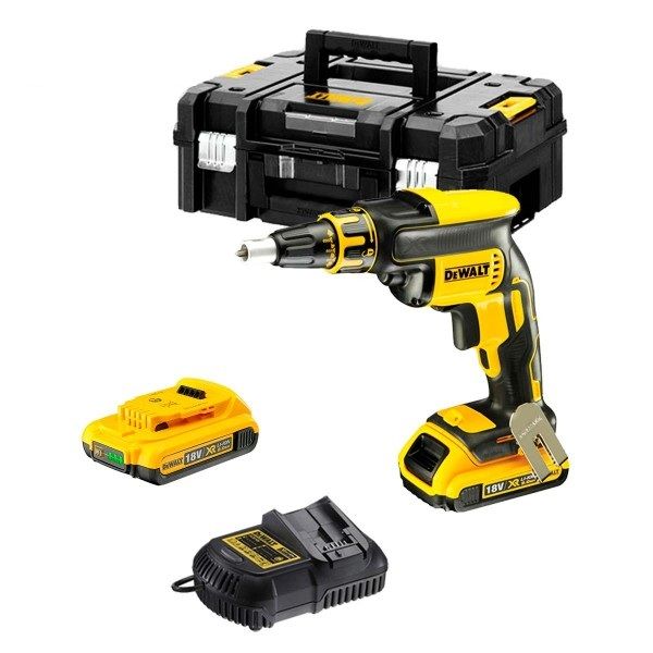 Juostinis suktuvas DeWalt DCF620D2-QW; 18 V; 2x2,0 Ah akum.