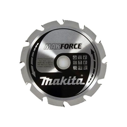 Pjovimo diskas medienai Makita; 190x2x30,0 mm; Z12; 20°  