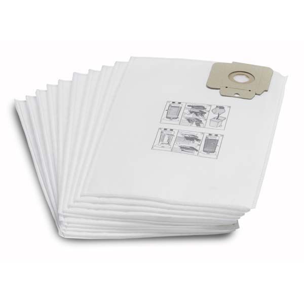 Medžiaginiai maišeliai dulkių siurbliui Karcher CV 30/1; CV 38/1; CV 38/2; CV 48/2;...