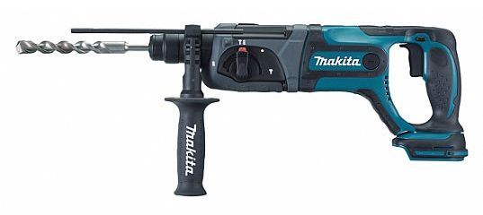 Perforatorius Makita DHR241Z; 18 V; 2,0 J; SDS-plus (be akumuliatoriaus ir pakrovėjo)