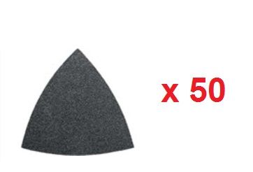 Šlif. popierius delta šlifuokliui Fein; P80; 50 vnt.