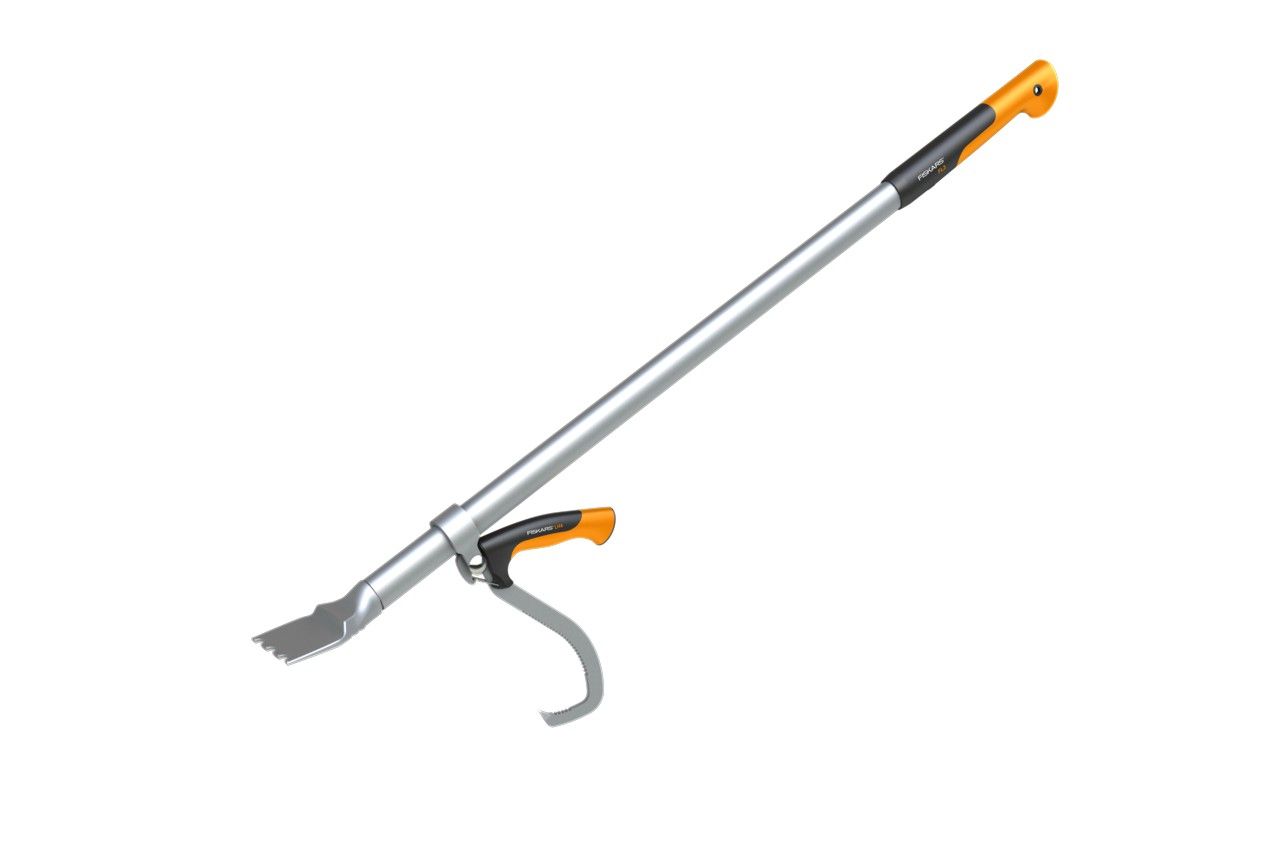 Medžių vertimo svirtelė su kabliu Fiskars WoodXpert, L