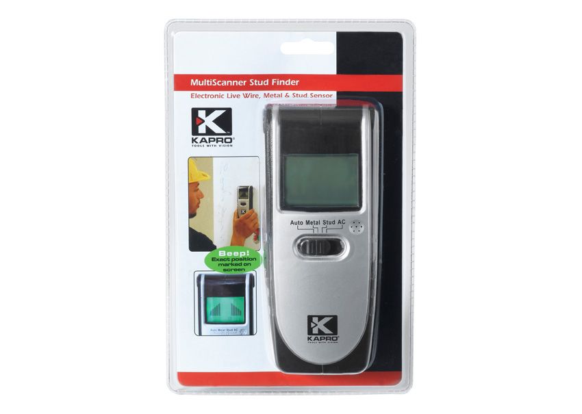 Metalo ir medienos ieškiklis Kapro Multiscanner