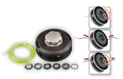 Universali pjovimo galvutė 6-3851 krūmapjovėms