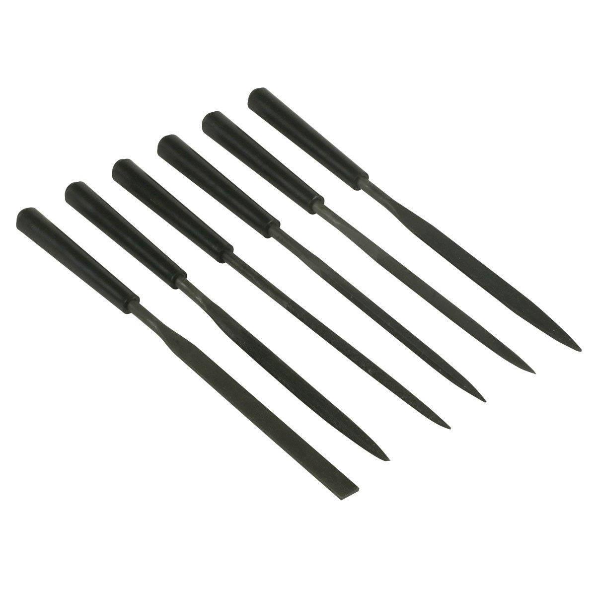 Dildžių rinkinys Stanley; 6 vnt.; metalui