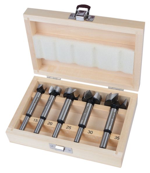 Frezų komplektas Makita; 15-35 mm; 5 vnt.