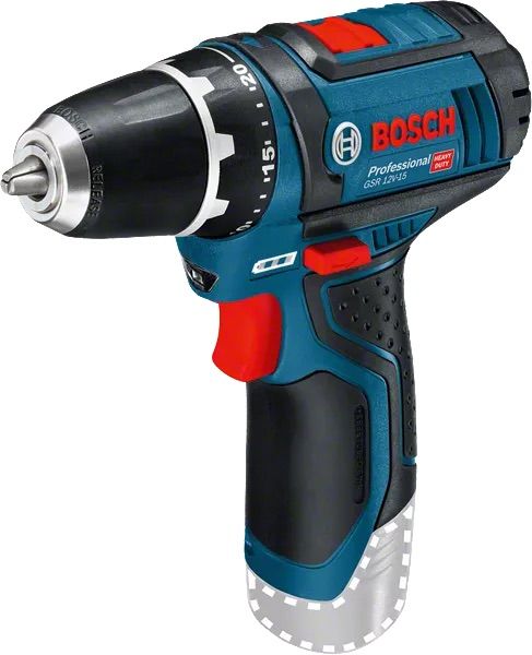Suktuvas-gręžtuvas Bosch GSR 12V-15; 12 V (be akumuliatoriaus ir pakrovėjo)