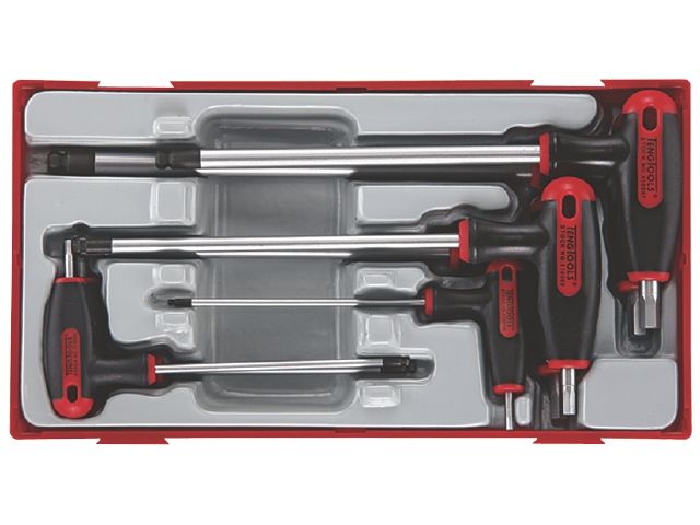 Šešiakampių raktų rinkinys Teng Tools TTHEX7; 7 vnt.