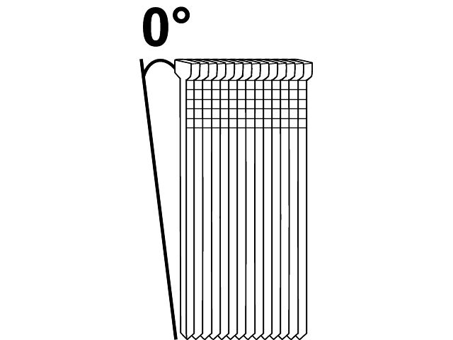 Vinys Essve F18; 1,2×25 mm; 0°; 7000 vnt.; blizgaus cinkavimo 