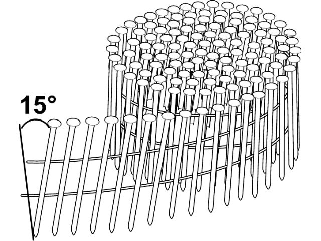 Vinys Essve; 3,1×90 mm; 15°; 2400 vnt.