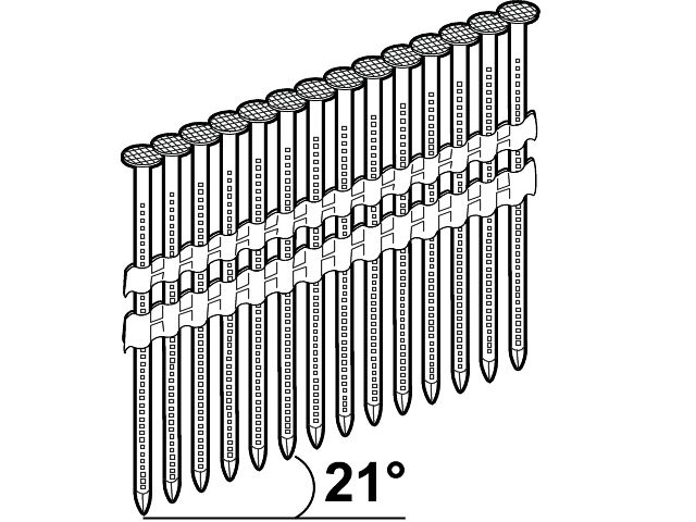 Vinys Essve; 2,8x60 mm; 21°; 1800 vnt.