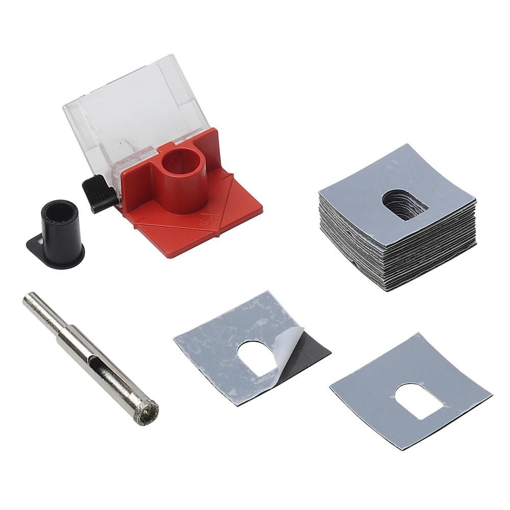 Rinkinys šlapiam keraminių ir akmens masės plytelių gręžimui Rubi 4928; 8 mm 