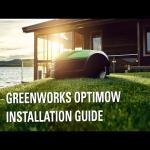 Greenworks lawn robot