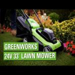 Greenworks Lawnmovers 24 V