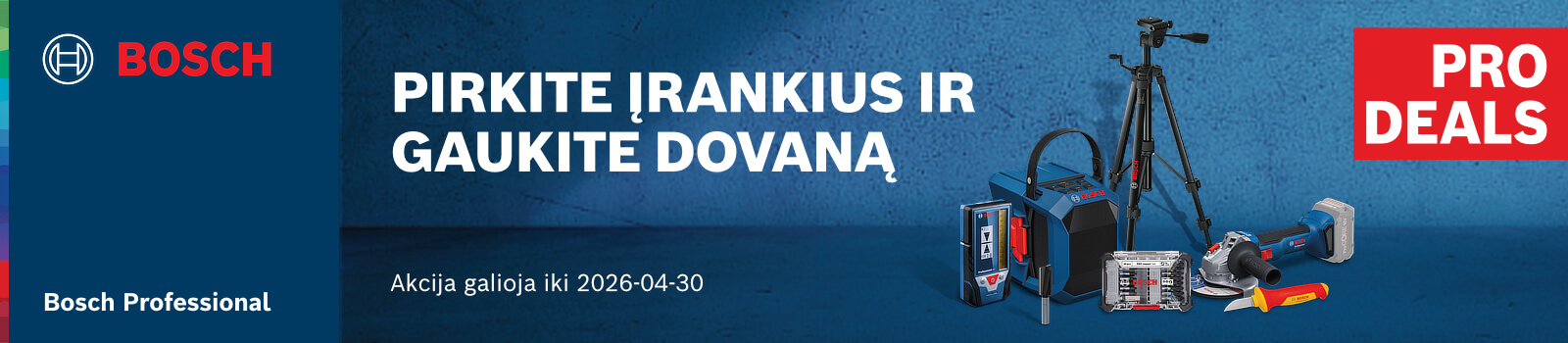 Bosch prodeal akcija