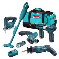 Akumuliatorinių įrankių rinkiniai